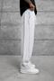 Men's Sweatpants Enjoy Striped Six Gray Oversize Printed Baggy Loose Fit 3 Yarns Without Ruffles - 7