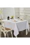 Stain and Liquid Resistant Carefree Linen Tablecloth 140X180Cm