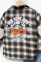 Back Printed Pocket Detailed 3-Piece Boys' Set 9090 - 6