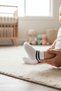 3 Pairs of Colorful Patterned Cotton Girls and Boys Baby Socks - 4