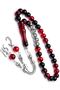 The Man With My Breath! Red Fire Amber Prayer Beads in Wooden Box - 3