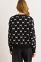 Women's Black Fiyok Baklava Patterned Knitwear Sweater Kzk-19001123 - 5