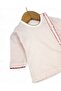 100% Cotton Newborn 3-Piece Bodysuit Set with Gloves and Hat - 3