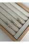 Zircon Stone Women's 3-Piece Earring Set Pj - 3
