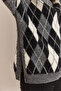 Women's Smoked Baklava Pattern Knitwear Sweater Kzk-19001124 - 5