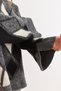Women's Smoked Baklava Plaid Detailed Knitwear Sweater Kzk-19001125 - 6