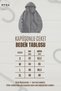 Men's Hooded Jacket with Drawstrings and Elastic Joggers 100% Cotton Combed Cotton Tracksuit Set - 6