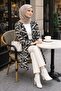Ethnic Patterned Maxi Sash Kimono - 2