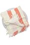 Premium Quality Double Layer 110X90 cm Fringed Striped Luxury Muslin Blanket / - 4