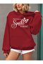 سويت شيرت للجنسين Smile Today مطبوع بغطاء رأس بجيب كنغر مريح وقصة قصة فضفاضة قطع - 4