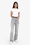90's Wide Leg Gray Women's Jean Pants F5522Ax/Nm55