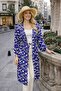 Ethnic Patterned Maxi Sash Kimono