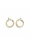 4cm Ring Women's Earrings with Non-Pierced Clip-On - 3-Row Steel Ring Earrings - 3