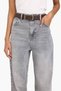 90's Wide Leg Gray Women's Jean Pants F5522Ax/Nm55 - 4
