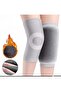 Longkoushi 1 Pair Comfortable Winter Thermal Knee Pads, Thick Plush Lined and Soft, Windproof(XXL)