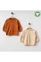 Warm Earth Organic Cotton 2-Piece Baby Sweatshirt Set Daily Comfort - 2