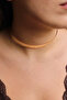 Vip Choker Textured Plate Necklace Metal Plate Collar Accessory Adjustable - 5