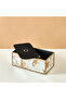 Decorative Tropical Print Tissue Holder - 25x10 cms - 4