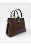 1440 Women's 2-Compartment Wave Detailed Stylish Hand and Shoulder Bag with Adjustable Strap - 4