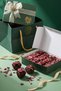 Special Turkish Delight with Rose Petals and Pomegranate, Gift Boxed 350 Gr