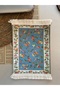 Fabric Mouse Pad – Tasseled Tabletop Mouse Pad, Patterned Handmade - 2