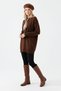 Women's Scarf Detailed Knitwear Sweater Crew Neck Long Sleeve Stylish Casual Sweater - 3
