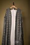 جلابيه قطعتين مطرز بالترتر Embroidered Two-Piece Jalabiya