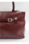 Women's Faux Leather Zippered Shoulder & Hand Bag (with Strap) Width 35 Length 20 - 5