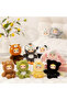 🌟   Cute Costumed Mascot Vinyl Plush Doll Keychain 🧸   - Friend Accessory - 4