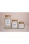 Durina 3-Piece Glass Jar Set 1300-800-650 ml with Wooden Beech Lid Vacuum Sealed for Tea – Sugar – Salt with Labels - 4