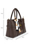 , Women's Shoulder and Hand Bag 153979Z3121 Brown - 2