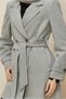 Belted Cardigan Coat 90641 - 3
