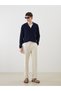 Vizyon New Season Standard Fit Jacket Collar Men's Knitwear Cardigan - 2