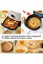 100Pcs Air Fryer Disposable Parchment Paper for Baking, Roasting, Microwave & Air Fryer - Non-Stick, - 4