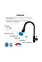 Pull Out Kitchen Faucet Black - 5