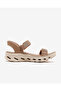 Go walk glide-step 2.0 sandal women's beige sandal 141267 tpe - 2