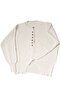 Stil Modern Women's Beige Color Standard Sleeve Crew Neck Soft Textured Wide Fit Basic Knitwear Cardigan