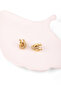 Angel Gold Plated Zircon Earrings - 4