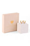 V Shape Pearl Studded Earrings - 3