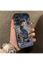 Samsung Galaxy A34 5g Compatible Silicone Edge Hard Back Anti-Fall Case Classic Pattern - 4