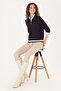 Women's Navy Blue Sweater 50309661-Vr033 - 4