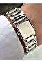 Men's Wristwatch with Functional Silver-Navy Color Steel Band Frc2036Mr - 4