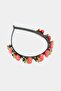 Cherry Figured Hair Twisty Tie Children's Crown - 4