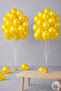 Metallic Yellow Balloon 20 Pieces 11'' 28cm Party and Birthday Balloon