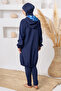 Ardith Parachute Gilet Long Sleeve Hijab Swimsuit 1401 - 7