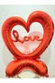 106.4 cm Red Heart Foil Balloon – Romantic and Stylish Decoration Eng-B1044 - 3