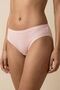 Pink Women's Bamboo Slip Panties - Stretchy and Soft Textured Breathable Basic Underwear
