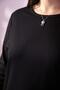 Plus Size Crew Neck Basic Blouse - 8