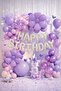 75 Piece Birthday Balloon Concept - Happy Birthday Set Eng-B1021