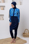 Estına Parachute Gilet Long Sleeve Hijab Swimsuit 1402